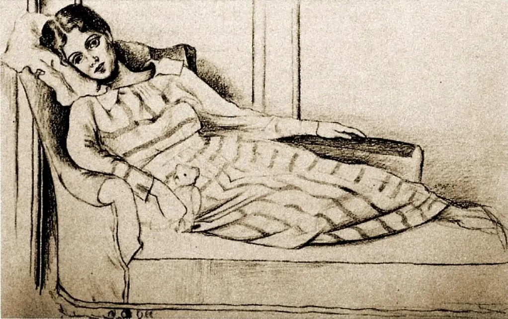 Ritratto di Olga Khokhlova, 1918